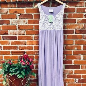 Carried away maxi dress super soft purple size M